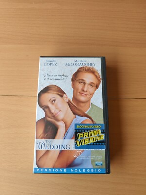 DER HOCHZEITSPLANER J. LOPEZ M. MCCONAUGHEY - VHS ADLERBILDER EX LEGGIO