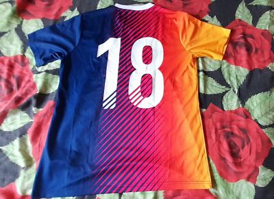 Inlzdz Unisexe Enfant Ensemble Maillot de Football Short Eté Tenue Foot