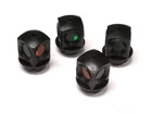 711-54 Switch Lantern w/Lens for Lionel Tubular Track, O22, O42 & O72, 4 Pcs