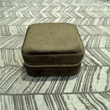 Benevolence LA Plush Velvet Jewelry Box  Travel Jewelry Case Organizer BLUE