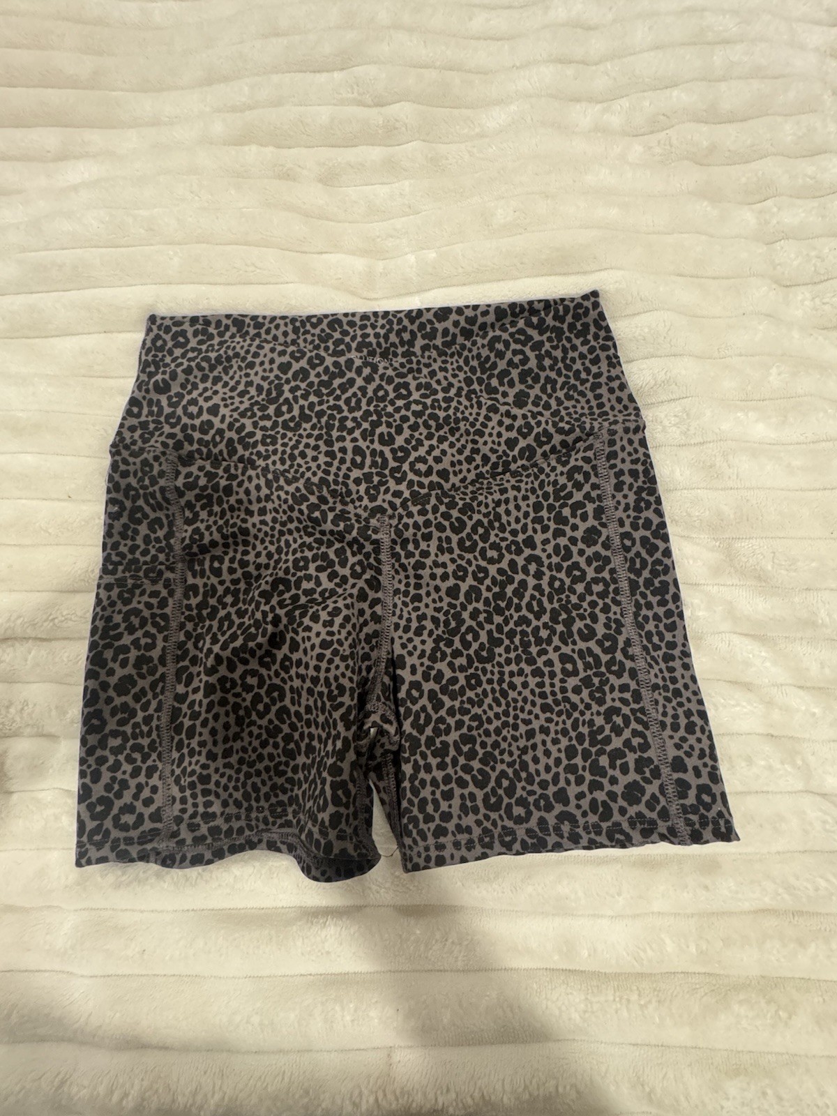 Evolution and Creation Brown Leopard Print Yoga A… - image 1