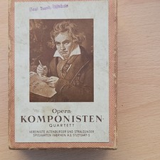 Vereinigte Altenburger Quartett Spielkarten Opern-Komponisten vor 1945