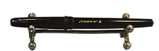  Chaika/Seagul  D Vtg Bulgarian Black c.1969 s Piston Filler School Fountain pen