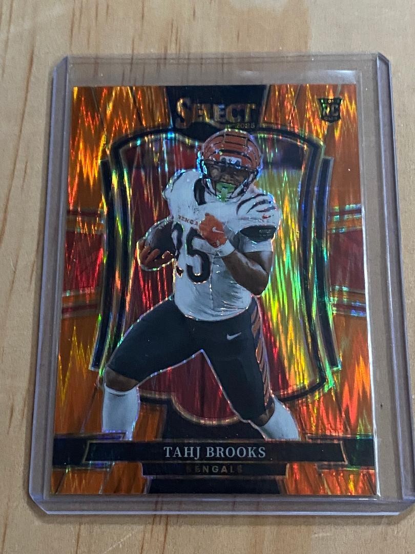 Tahj Brooks Panini Select #158 Orange Shock