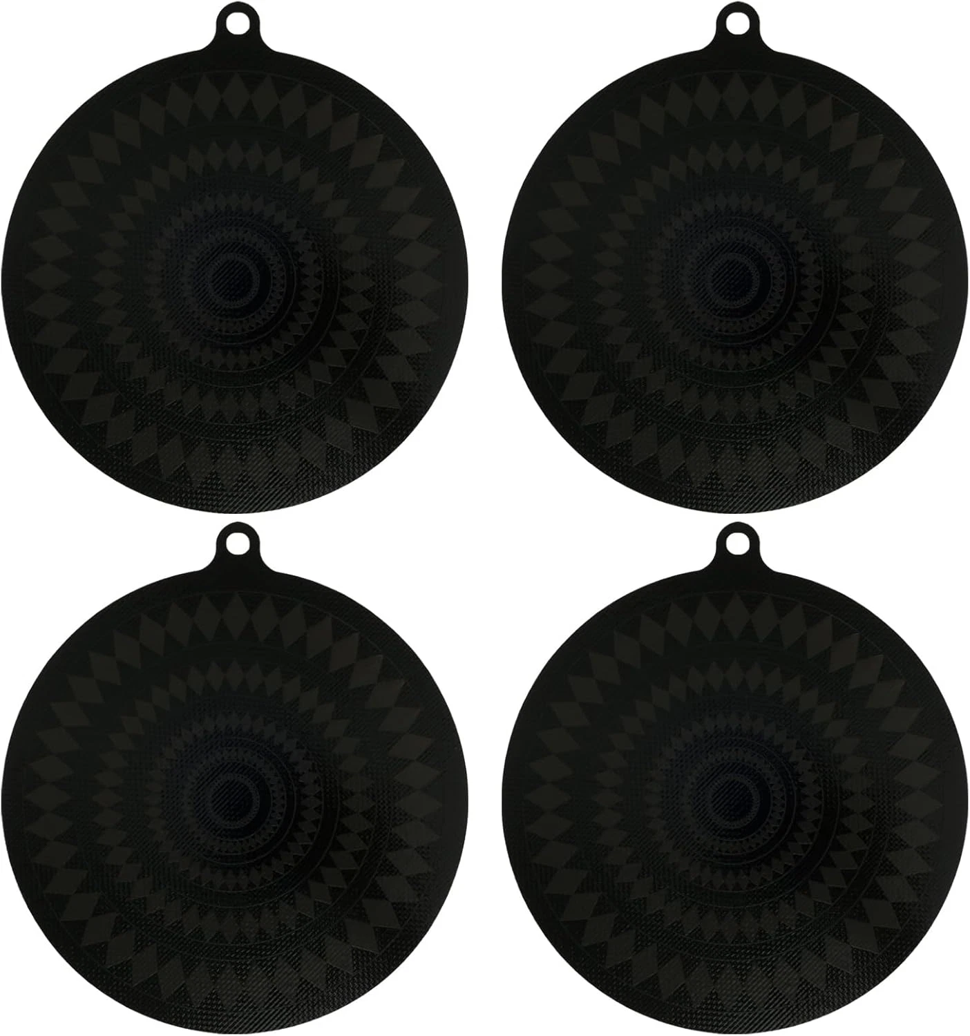 4PCS Thermochromic Silicone Induction Cooktop Protect Mat, Silicone Mat for Indu
