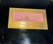Vintage Wooden Baby Girl Keepsake Memory Box It  s a Girl Nursery Decor