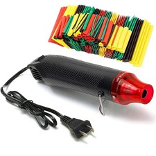 328PCS 21 Heat Shrink Tubing Kit With 300W Mini Heat Gun For Wire Repair