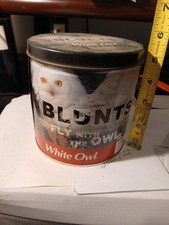 White Owl Blunts Tobacco Tin EMPTY