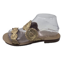 Jack Rogers Womens Sz 7.5 M Laurin Platinum G...