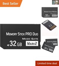 32GB Memory Stick Pro Duo for PSP 1000/2000/3000 - Speedy  Reliable Performance