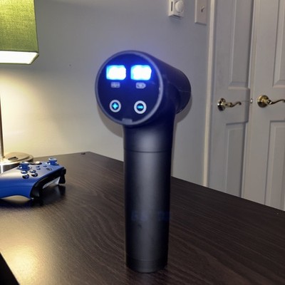 Massage Gun Deep Tissue, Muscle Massage Gun with 9 Attachment Heads 20 Speeds