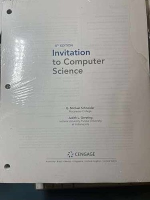 Invitation to Computer - Loose Leaf, by Schneider G.Michael; Gersting - New
