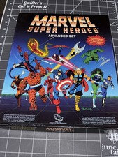 Marvel Super Heroes Advanced Set Role Playing Game Missing Books