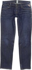 Replay   Herren Blau Straight Slim Stretch Jeans W27 L30 (86431)