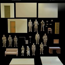 1/35 Scale WwII All Scenes of The Fall of The Empire Resin Model Kit