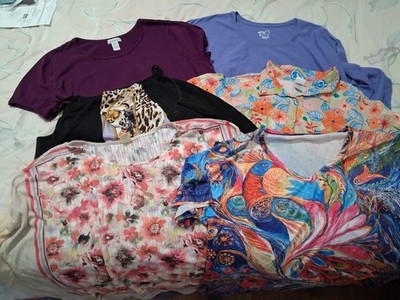 LOT OF SIX*FADED GLORY JESSICA LONDON*Size 4X(30/32)*See Pictures For Details 