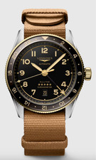 Longines Spirit Zulu Time Automatic 42 MM Black Dial Watch L38125539