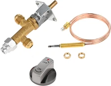 Low Pressure LPG Propane Gas Flame Failure Safety Control Valve Kit Comes with M