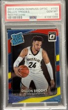 2017-18 Panini Donruss Optic - Rated Rookie Dillon Brooks #152 Red & Yellow (RC)