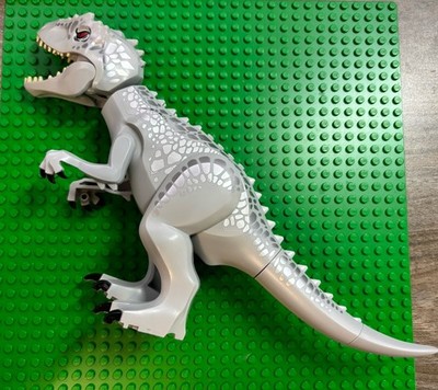 LEGO Jurassic World White Dinosaur Indominus Rex IndoRex01 2015