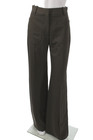 Nili Lotan Womens Dress Pants Brown Virgin Wool Hook & Eye Size 0 — photo 1