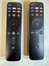 QTY 2 - OEM GENUINE Vizio XRT260 Bluetooth Smart TV Remote with VOICE Controls
