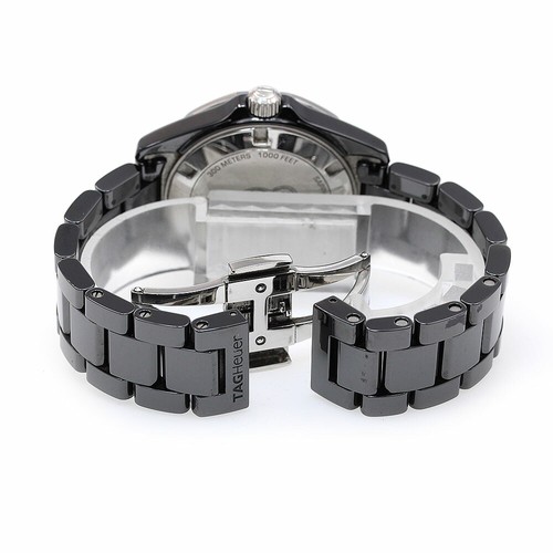 Tag Heuer Aquaracer Full Ceramic Date Quartz Women’s Used - Picture 5 of 6