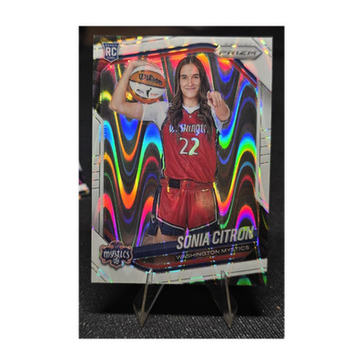 2025 Prizm WNBA Sonia Citron White Seismic Image Variation #148