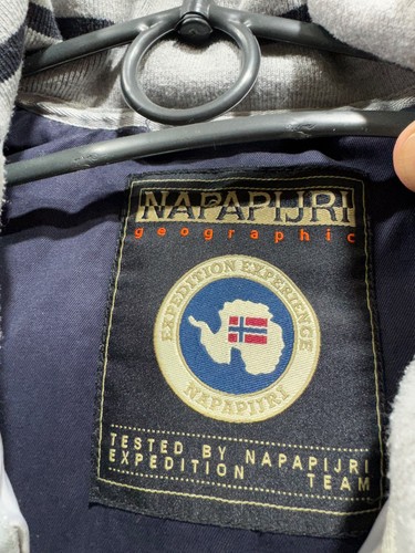 Napapijri Antarctic Air Operation Down Vest Men’s Jacket Size M - Picture 3 of 24