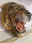 SCHMIDTS ALE BEER Wall advertising  sign Vintage TIGER BENGAL  bar barware