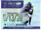 2025 Topps Signature Justin Jefferson Base (RAW)