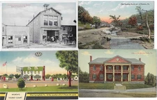 4 PENNSYLVANIA - NEW ALEXANDRIA GENERAL STORE / PITCAIRN / WEST SPRINGFIELD +