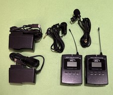 Lot Of 2 ARG-TX900M Wireless Transmitter  Microphone  Charger