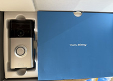 Ring Video Doorbell 2 - Satin Nickel With Box and All Original Paperwork