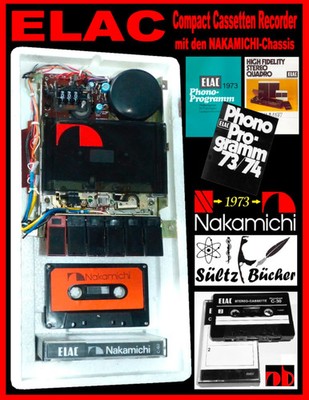 Uwe H. Sültz | ELAC Compact Cassetten Recorder mit den NAKAMICHI-Chassis | Buch