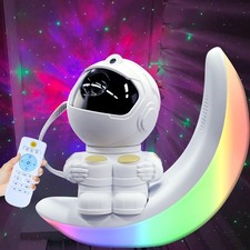 Astronaut Star Projector Galaxy Nebula Light Music Speaker Christmas Kids Gifts