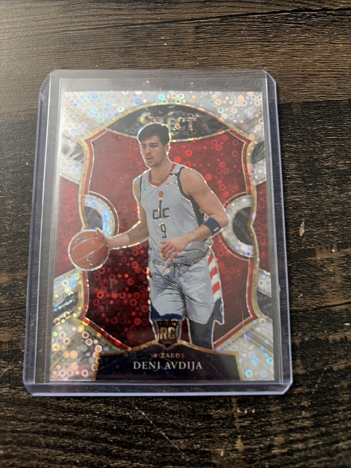 2020-21 Panini Select Concourse Deni Avdija #69 Disco Prizm (RC)