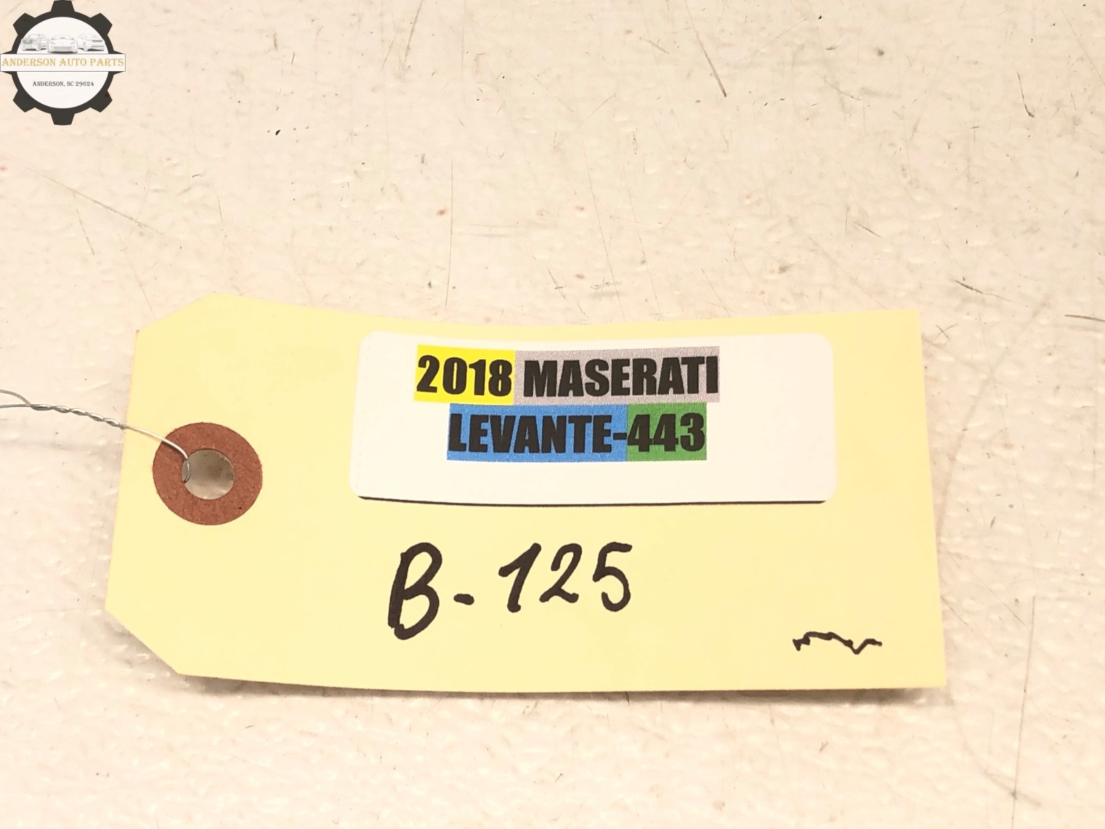 2017-2024 MASERATI LEVANTE RADIO MEDIA HAZARD CONTROL SWITCH KNOB OEM