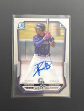 2026 Bowman Roldy Brito 1st Bowman Chrome Auto Colorado Rockies CPA-RB