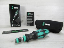 Wera Kk 26 7-in-1 Bitholding Screwdriver Bayonet Blade Hand And Machine Use Case