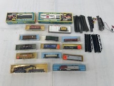 N Scale Train Lot - 15 Cars Santa Fe Atlas 2121 FM "C" AT  SF AHM  Atlas