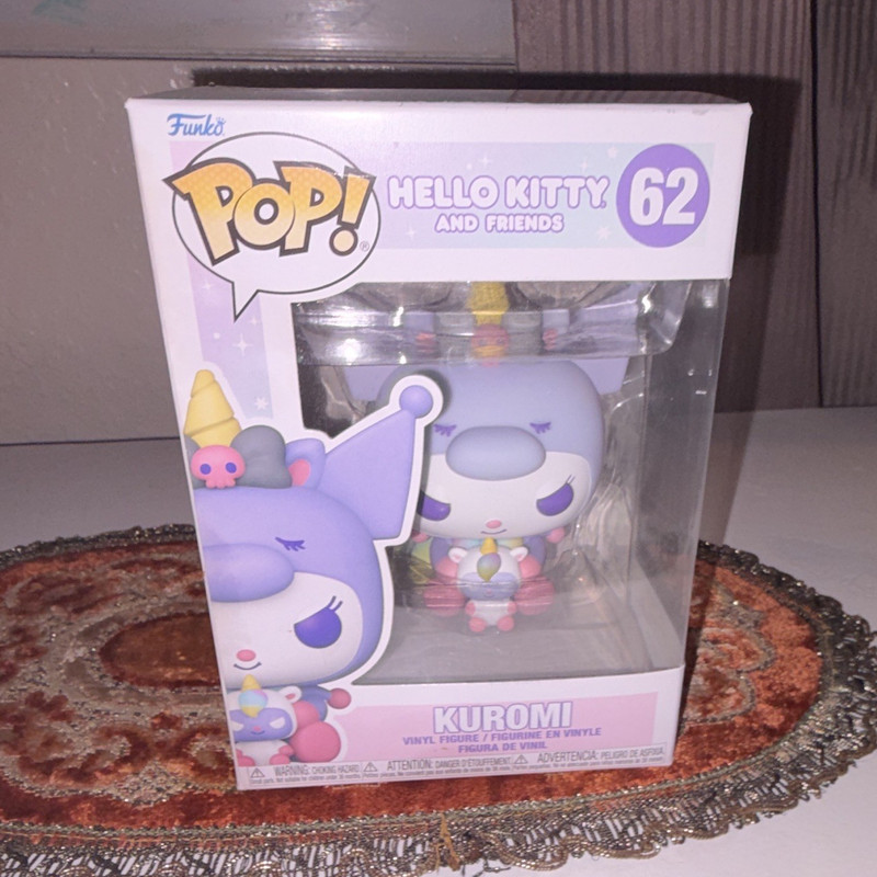 Funko Pop! Hello Kitty and Friends: Kuromi #62 Vinyl Figure Boxed (Unopened)