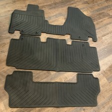 Oem 11-17 Honda Odyssey Van Rubber Floor Mats All Season Weather 08p13-tk8-100