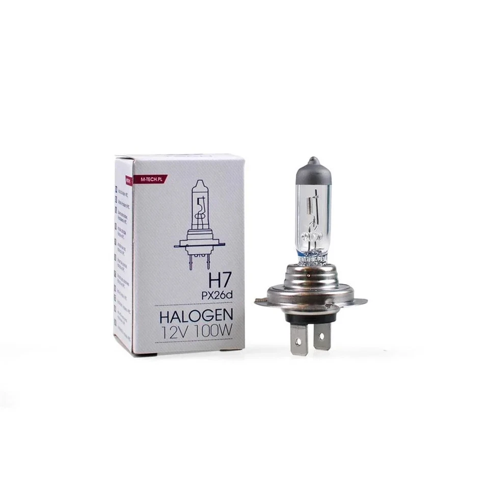 AMPOULE HALOGENE H7 PX26D 12V 100W (BOITE) X1 MTECH - Photo 1/3
