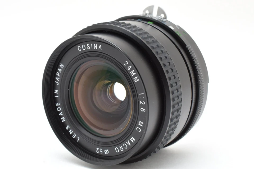 [Como nuevo] Lente macro Cosina MC 24 mm f/2,8 para montura Nikon Ai-S JAPÓN 2609149 Foto 2 de 4