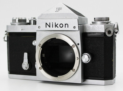 [Exc+4] Nikon F Eyelevel Finder analoge 35-mm-Spiegelreflexkamera silberfarbe...