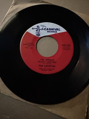 The Lovettes - I Need A Guy / I'm Afraid (To Say I Love You) 7'' Single 45 SOUL