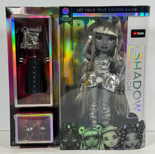NEW Rainbow High Shadow Series 1 Luna Madison Grayscale Fashion Doll NIB NRFB