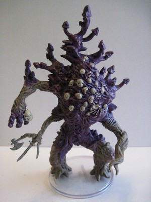 VIOLET FUNGUS NECROHULK miniature #43/47 D&D Icons Monster Manual Collection II