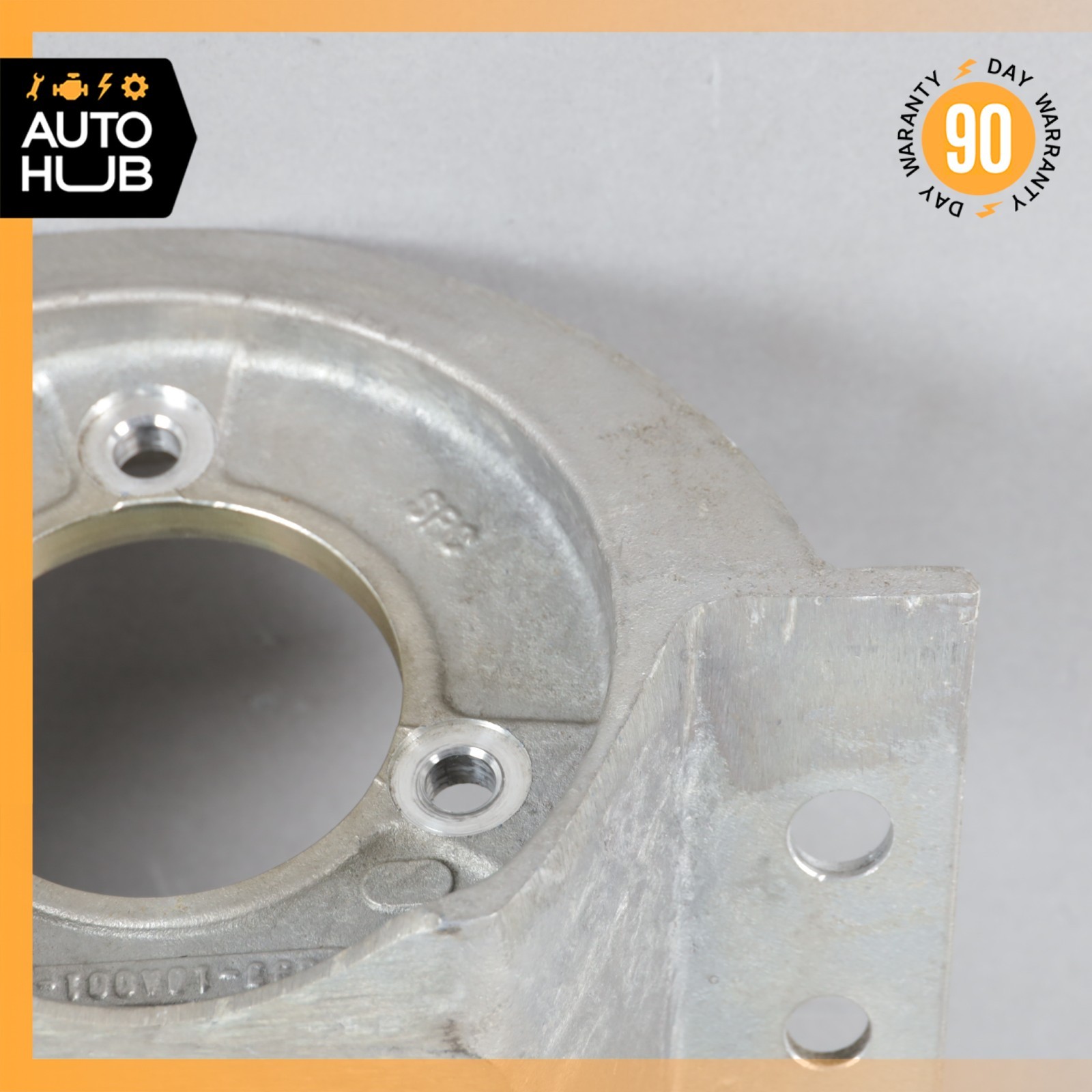 08-18 Aston Martin DB9 DBS Rear Left Shock Strut Mount Bracket 6G3318A001AC OEM